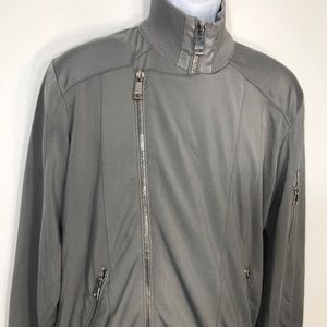 ZARA MAN jacket windbreaker size XL Gray Double